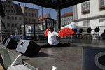 Tai Chi auf dem Marktplatz in WB